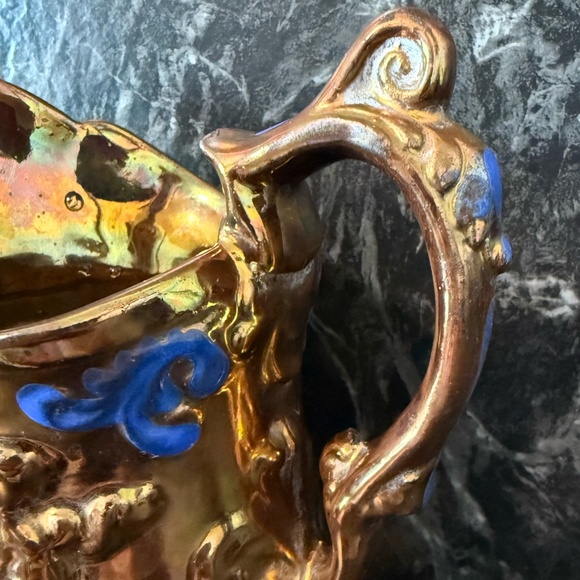 Pitcher with Ballerina Dancers and Blue Accents - Picture 9 of 12